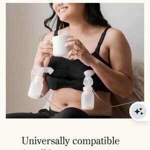 Kindred Bravely Sublime® Hands-Free Pumping & Nursing Bra Size XL Busty